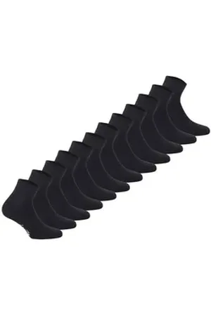 Diadora Sportsocken Unisex Socken 12er Pack Baumwolle (Packung, 12er Pack) schwarz|weiß 43-46