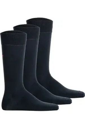 HUGO BOSS Kurzsocken Unisex Socken 3er Pack Baumwolle 3P RS UNI CC (Packung, 3er Pack) blau 39-42