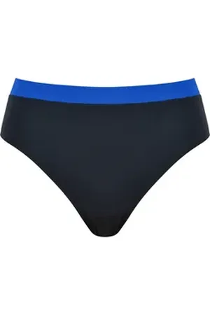 NATURANA Bikini-Hose (1-St) mit weichem Materialmix schwarz 42