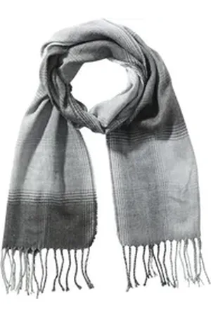 BABISTA Modeschal FINOLIZZO, im Karo-Design grau
