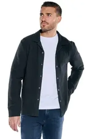 EMILIO ADANI Langarm-Poloshirt Polo-Shirt Langarm schwarz M