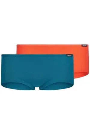 Skiny Panty Mädchen Panty 2er Pack Baumwolle (Packung, 2er Pack) blau|rot 152