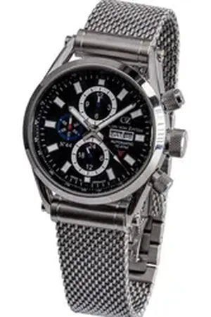 CARL VON ZEYTEN Automatikuhr CVZ0044BKMB silberfarben
