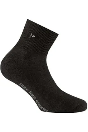 Rohner Socks Kurzsocken Unisex Socken 1er Pack Wolle (Packung, 1er Pack) schwarz 42-44