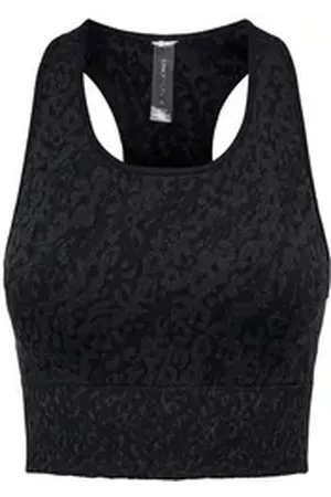 ONLY Sport-Bustier ONPDAISY-2-BETTY SEAM BRA NOOS mit reflektierenden Details grau M