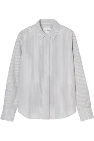 Closed Blusentop Streifenbluse - Regular Fit beige M