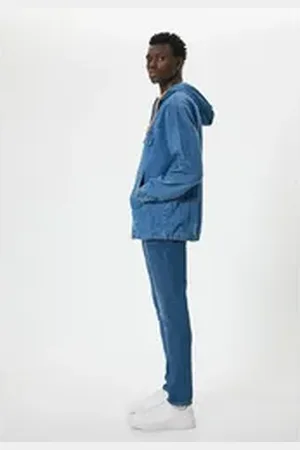 Koton Skinny-fit-Jeans Normale Leibhöhe Skinny blau 31/30