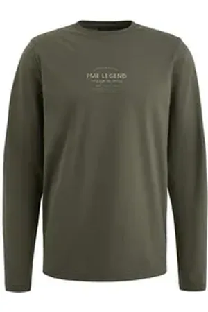 PME Legend™ Longsleeve Long sleeve r-neck cotton elastan grün XXL