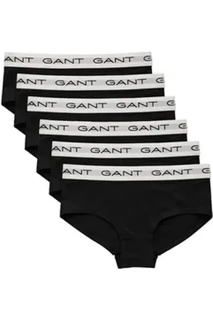 GANT Slip Mädchen Slip 6er Pack Baumwolle (Packung, 6er Pack) schwarz 170
