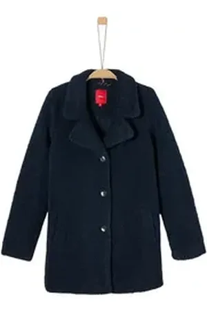 QS by s.Oliver Junior Plüschjacke blau