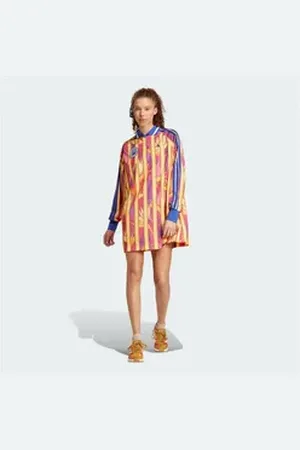 adidas Sportswear Midikleid X FARM PREMIUM KLEID bunt XL