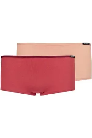 Skiny Panty Mädchen Panty 2er Pack Baumwolle (Packung, 2er Pack) bunt|rosa|rot 164