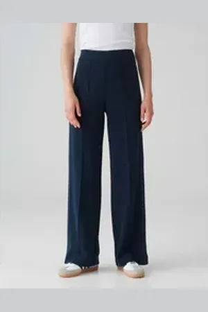 Opus Sweathose Jogpants MAGATO Wide aus weichem Modal Mix blau 44
