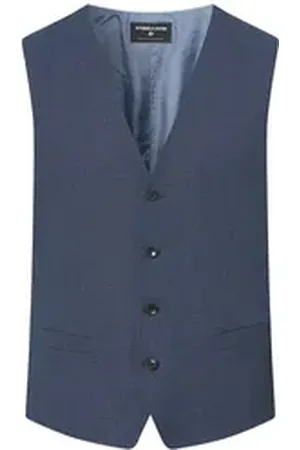 Strellson Anzugweste Anzugweste - Regular Fit blau 56