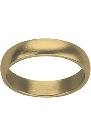 M&M Fingerring Ring Damen silber / gold / schwarz, matt schlicht (1-tlg), "Best Basics", deutsche Qualität, inkl. edles Schmucketui goldfarben 52