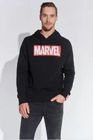 Course Kapuzenpullover Marvel (1-tlg) schwarz XL