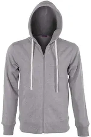 LIVING CRAFTS Kapuzenpullover Bio-Herren-Kapuzenjacke 