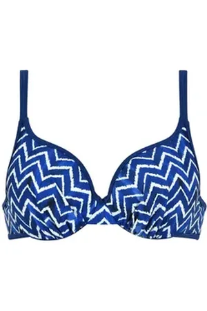 NATURANA Bügel-Bikini-Top blau 38C
