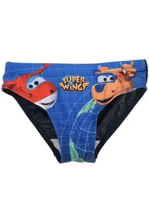 Super Wings Badehose Jungen Kinder Badehose blau 98