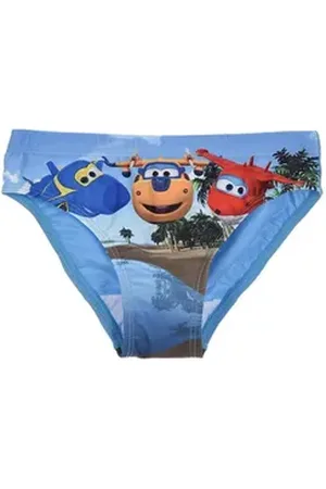 Super Wings Badehose Jungen Kinder Badehose blau 116