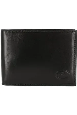 The Bridge Geldbörse Story Uomo - Kreditkartenetui 8cc Leder 13 cm (black) schwarz