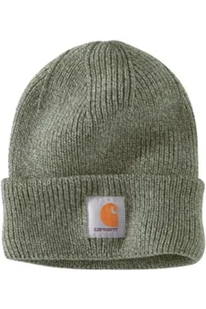 Carhartt Beanie RIB KNIT ACRYLIC HAT Rippstrickmütze grün