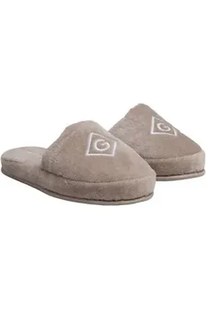 GANT Damen Hausschuhe Baumwolle Hausschuh beige 42-43 EU