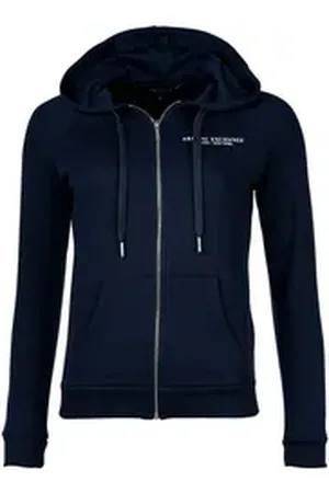 Giorgio Armani ARMANI EXCHANGE Sweater Damen Sweatjacke Baumwolle blau S