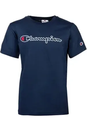 Champion T-Shirt Unisex T-Shirt 1er Pack Baumwolle (Packung, 1er Pack) blau S