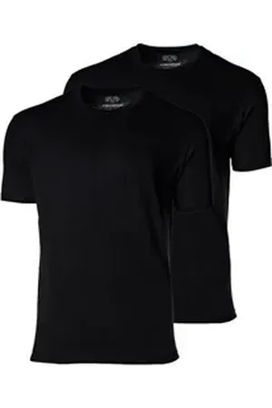 Ceceba T-Shirt Herren T-Shirt 2er Pack Baumwolle (Packung, 2er Pack) schwarz XL