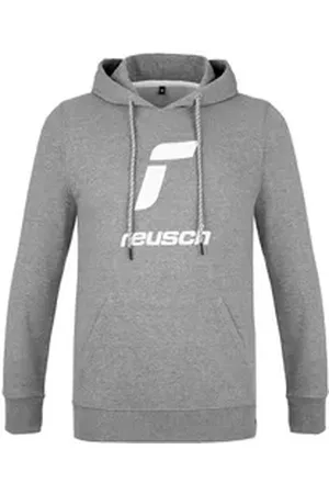 Reusch Kapuzensweatshirt mit praktischem Kordelzug grau M