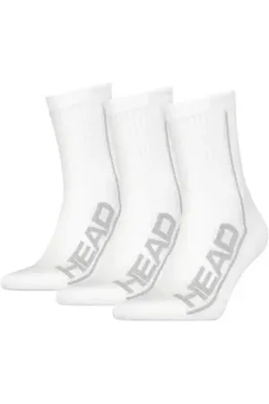 Head Sportsocken Unisex Socken 3er Pack Polyester (Packung, 3er Pack) weiß 35-38