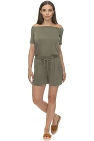 Ragwear Jogginghose Jumpsuit Damen GILIT 2011-75003 Grün Olive 5031 grün