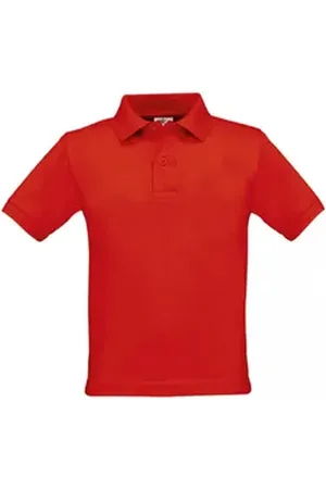 B & C B&C Poloshirt Kinder Polo Polo Safran / Kids 9/11 (134/146)