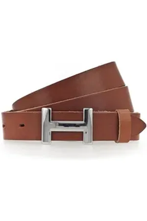 Vanzetti Ledergürtel Damen Gürtel Leder braun 70 cm
