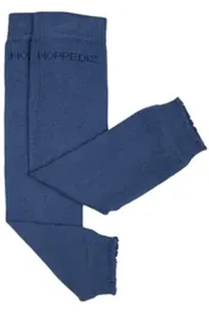 Hoppediz Beinstulpen Bio-Babystulpen blau