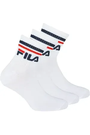 Fila Kurzsocken Unisex Socken 3er Pack Baumwolle (Packung, 3er Pack) weiß 39-42