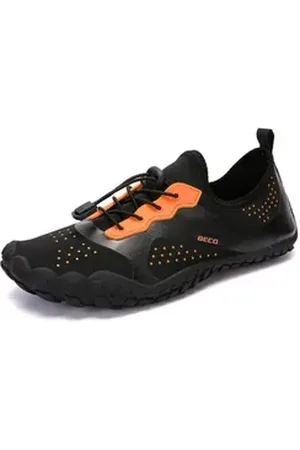 Beco Beermann "AquaVenture" Badeschuh Atmungsaktiver Strandschuh mit Barfuß-Feeling orange|schwarz 40 EU