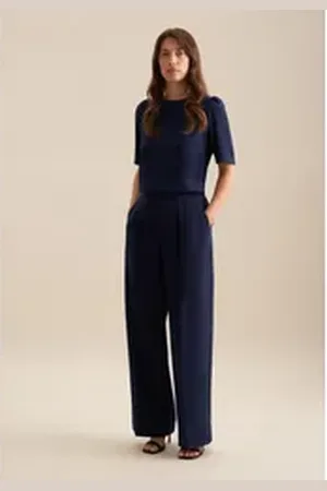 Seidensticker Culotte Schwarze Rose blau 38