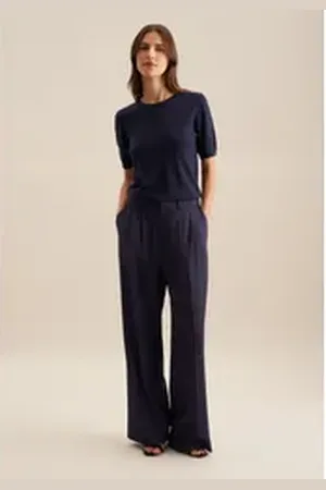 Seidensticker Culotte Schwarze Rose blau 44