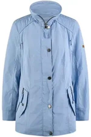 Barbara Lebek Sommerjacke Sommer-Jacke - hellblau (1-St) blau 46