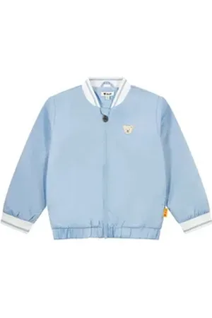 Steiff Outdoorjacke Jacke Summer Breeze, Softbund, gefüttert blau 92