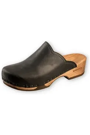 Woody GmbH Clogs Damen - EMMA - schwarz Sneaker Ballerinas schwarz 40 EU