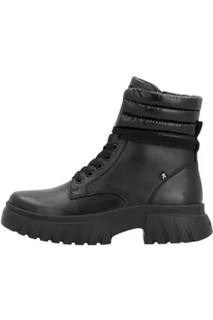 Rieker EVOLUTION W1873 Damen Schnürboots schwarz 40 EU