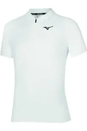 Mizuno Poloshirt Tennis Shadow weiß XL