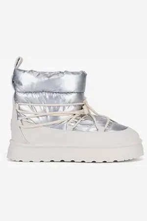 DeeZee Mädchen Stiefel 34 silberfarben 5905588914983 Stiefel silberfarben 34 EU