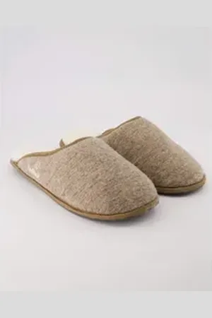 Fellhof Trendy Filz Pantolette beige|braun 40-41 EU