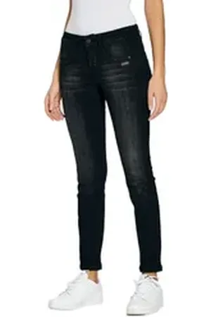 Gang Slim-fit-Jeans Nele Skinny Denim (1-tlg) schwarz 29