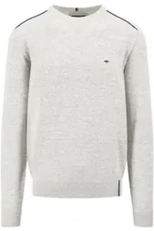 Fynch-Hatton Rundhalspullover grau XL