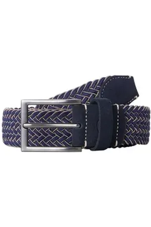 Casa Moda Stoffgürtel Gürtel uni blau 115